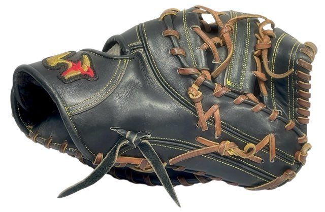 ZETT ワールドペガサス ファーストミット グローブ 野球グローブ ゼット ブラック 黒 野球 レザー  WKFU-130 右利き用　31ｃｍ　右投げ用 ZETT ワールドペガサス ファーストミット グローブ 野球グローブ