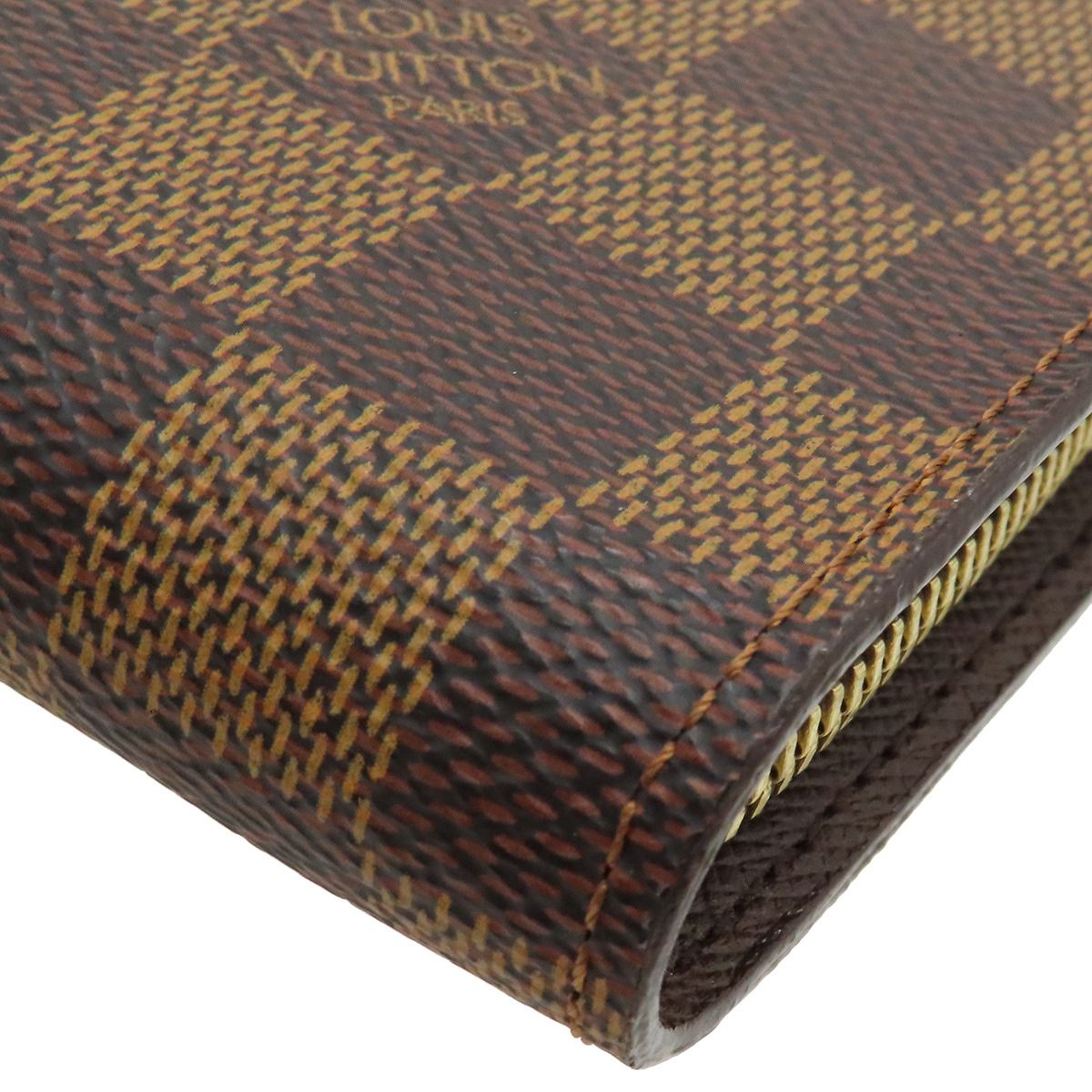 ルイヴィトン LOUIS VUITTON 長財布 ポルトモネジップ ダミエ