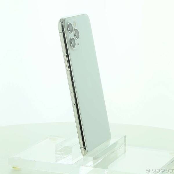 中古品〕 iPhone11 Pro 256GB シルバー MWC82J／A SIMフリー【377】