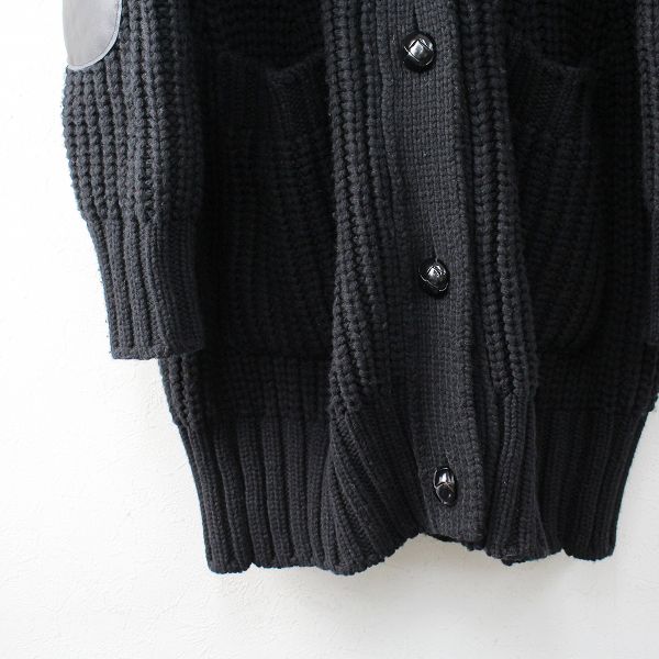 定価15.4万 2022AW sacai サカイ 22-06408 ウールニット
