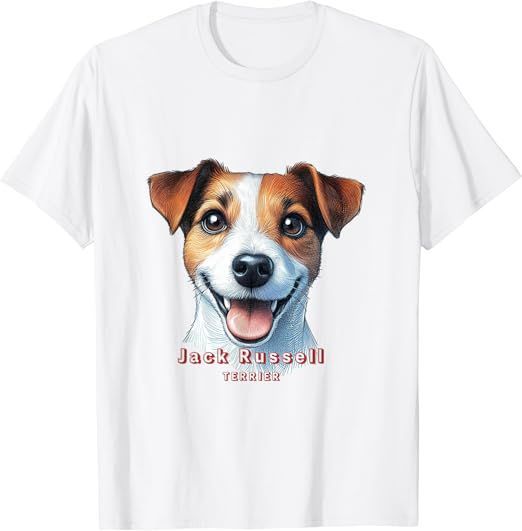 ジャックラッセルテリア 犬デザイン Tシャツ - メルカリ