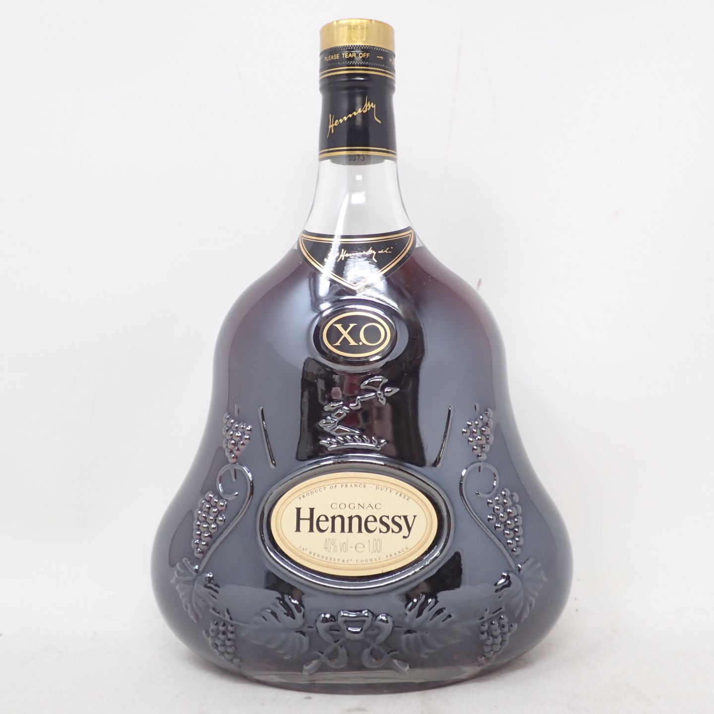 ヘネシーXO クリアボトル 金キャップ 700ml Hennessy【S1】 - お酒の