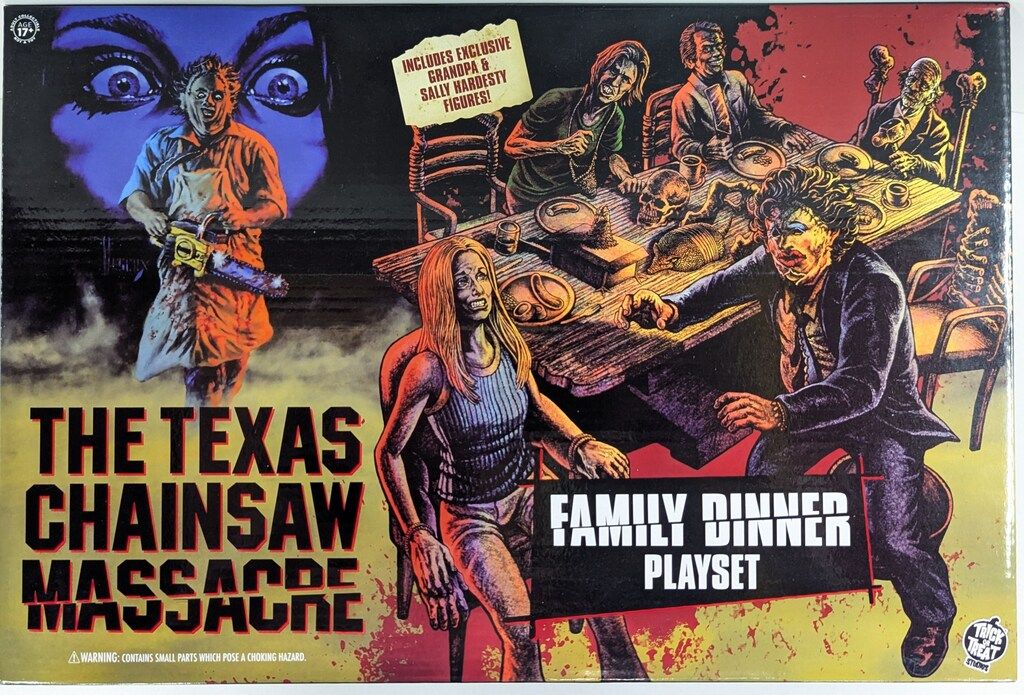TRICK OR TREAT STUDIO FAMILY DINNER PLAYSET THE TEXAS CHAINSAW MASSCRE