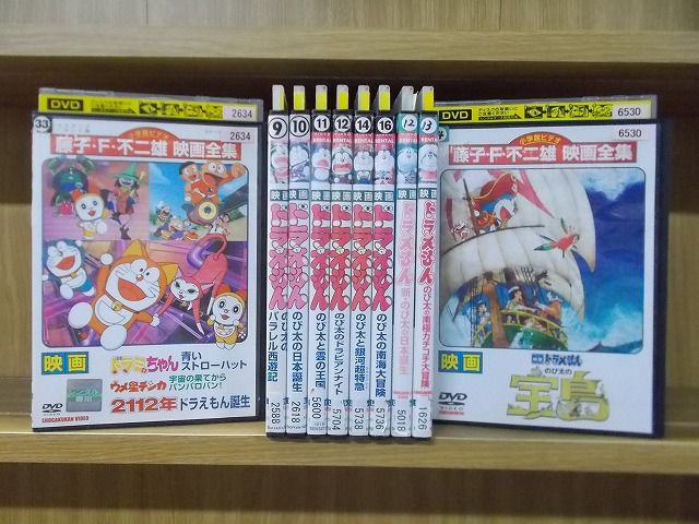 映画ドラえもん　dvd 18本　大量セット NEW TV版 ドラえもん 全10枚 81、82、83、84、85、86、87、88