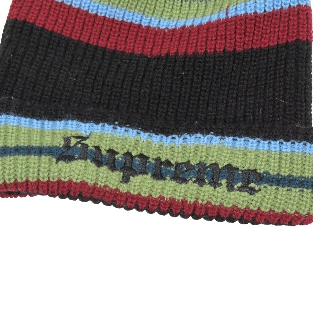 帽子 Supreme - Bright Stripe Beanie Supreme Bright Stripe Beanie (FW18) - $32