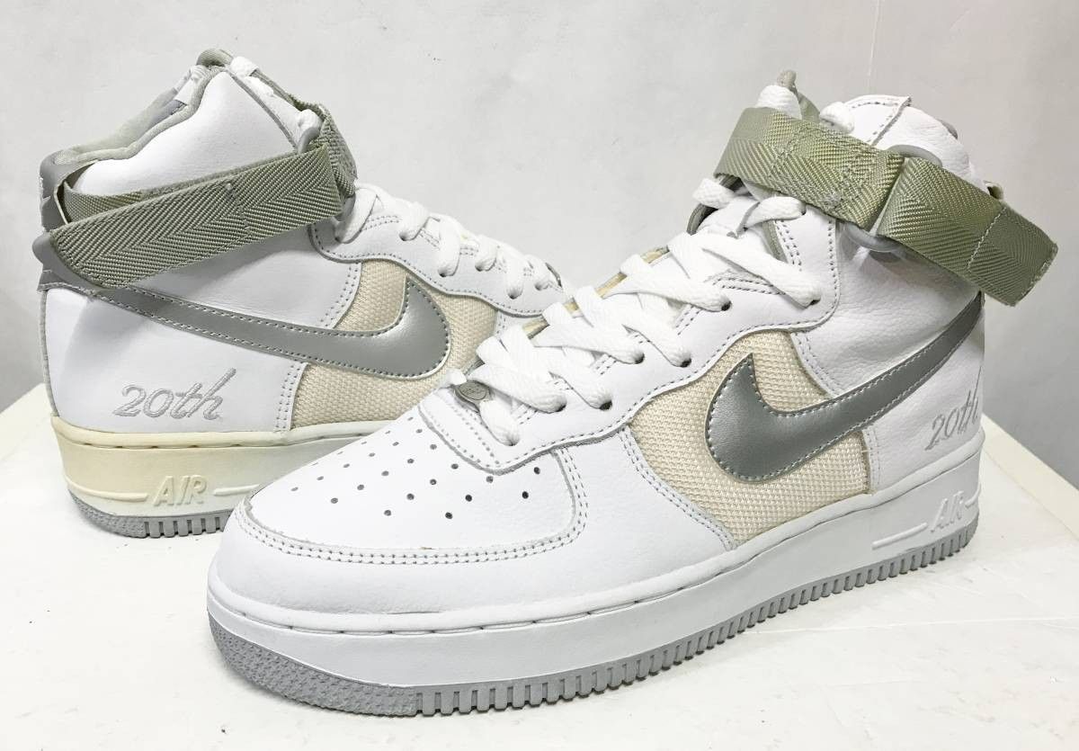 デッドストック 希少 NIKE AIR FORCE1 HIGH L/M 20th US10/28cm ナイキ  