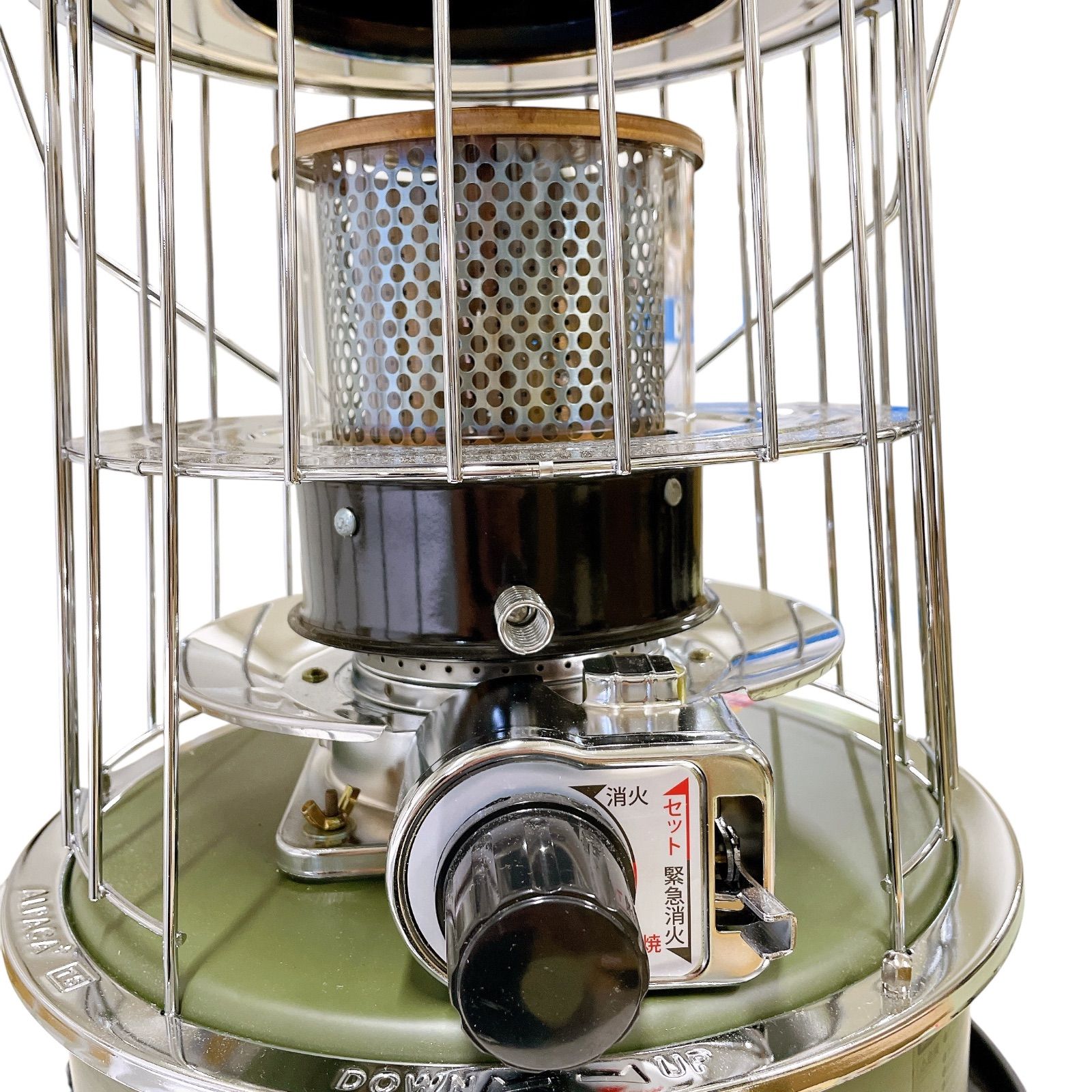 アルパカプラス ストーブ 専用バッグ付き TS－77NCグリーン アルパカ