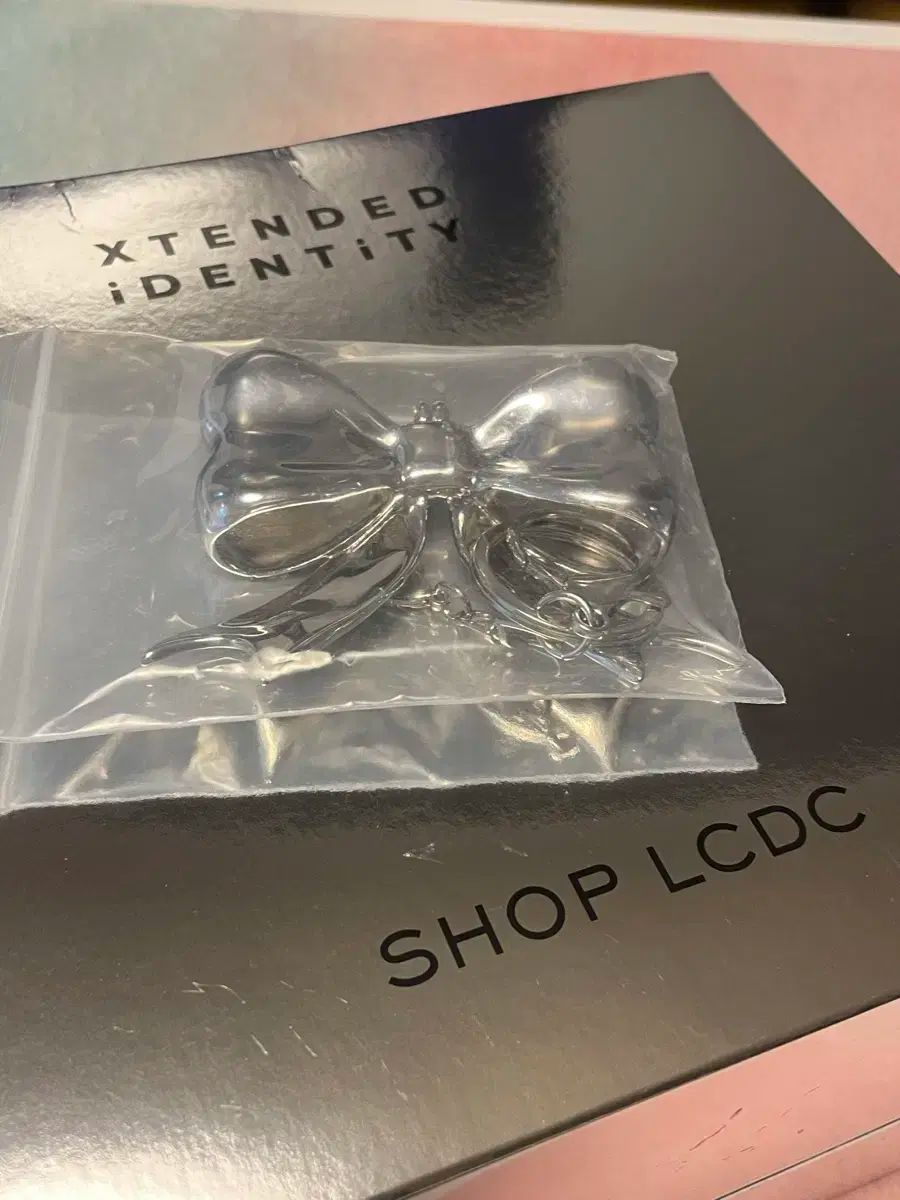 延長した アイデンティティ LCDC lcdc リボン キーリング