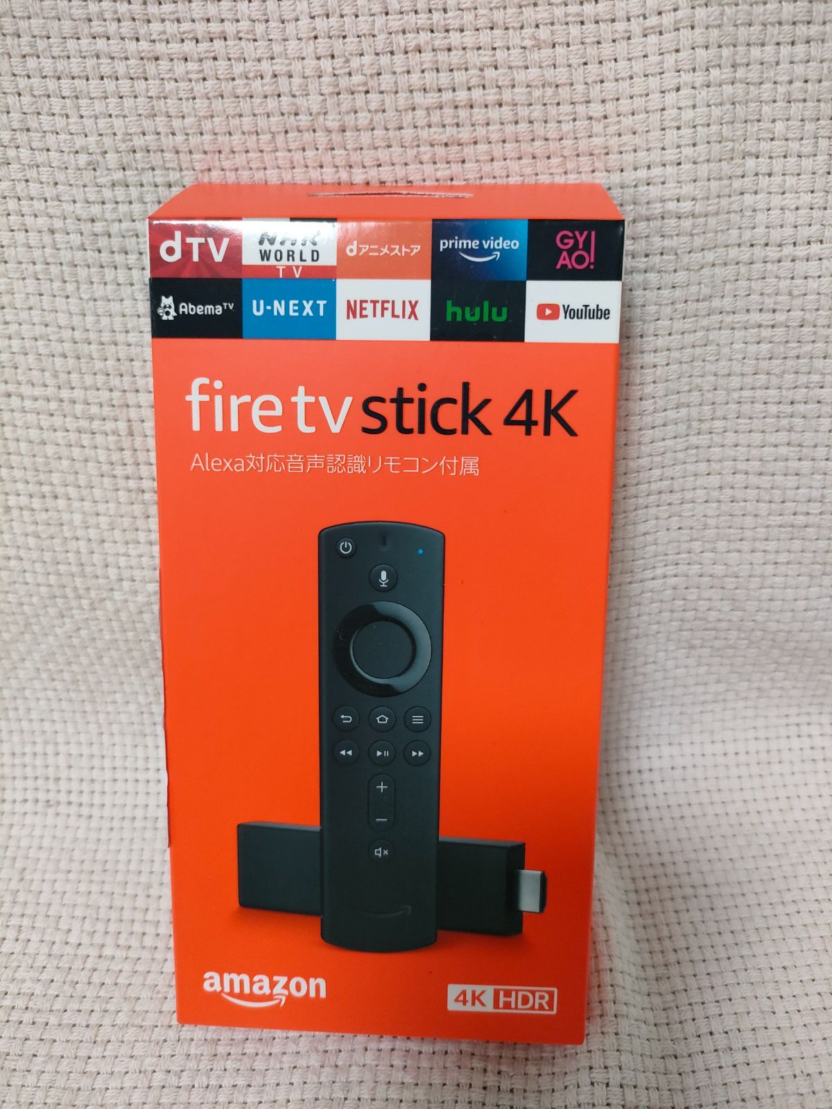 Fire TV Stick Alexa対応音声認識リモコン（4K付属リモコン