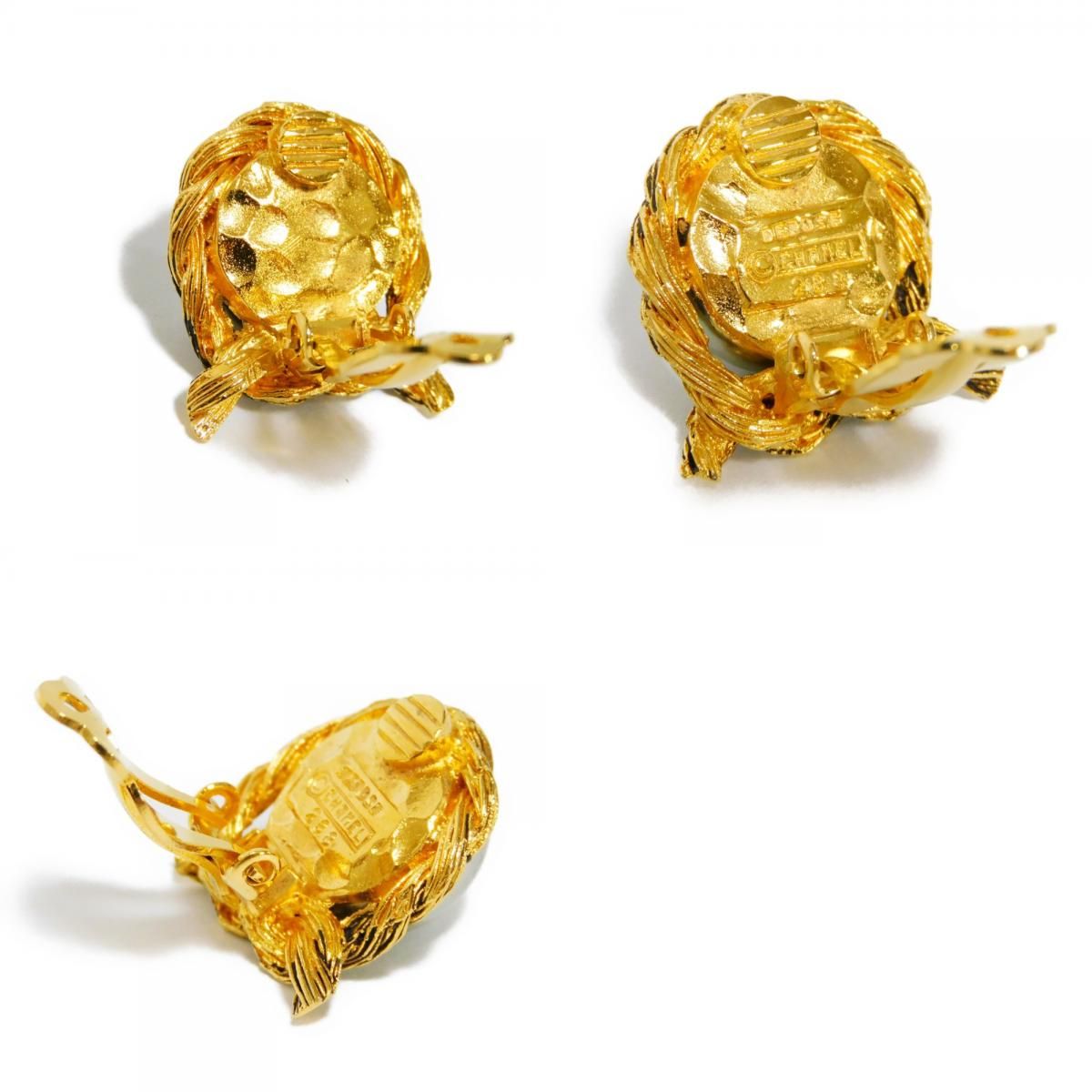 CHANEL シャネル コスチュームパール ラウンド クリップ式 288  