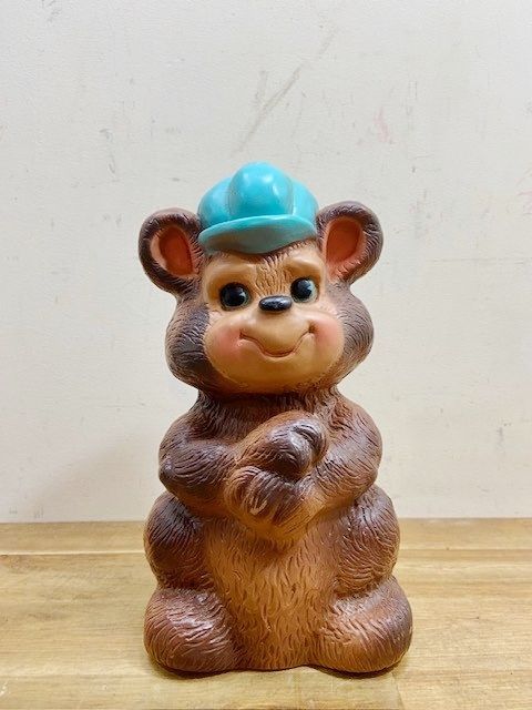 貯金箱　クマ/テディベア/アメリカンビンテージ/レトロ/アンティーク Amazon.co.jp: POT BELLY BEAR クマの貯金箱 熊 くま
