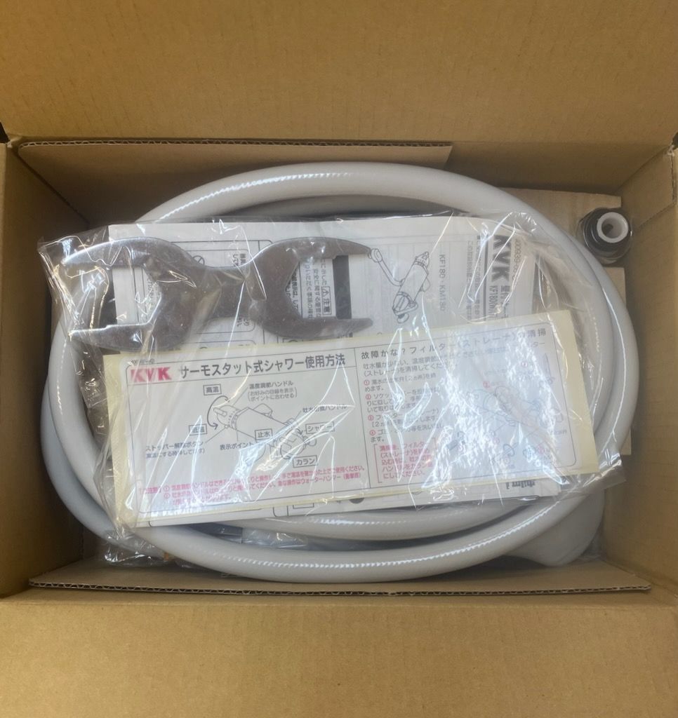 在庫処分KVK サーモスタット式シャワー PS60T - メルカリ