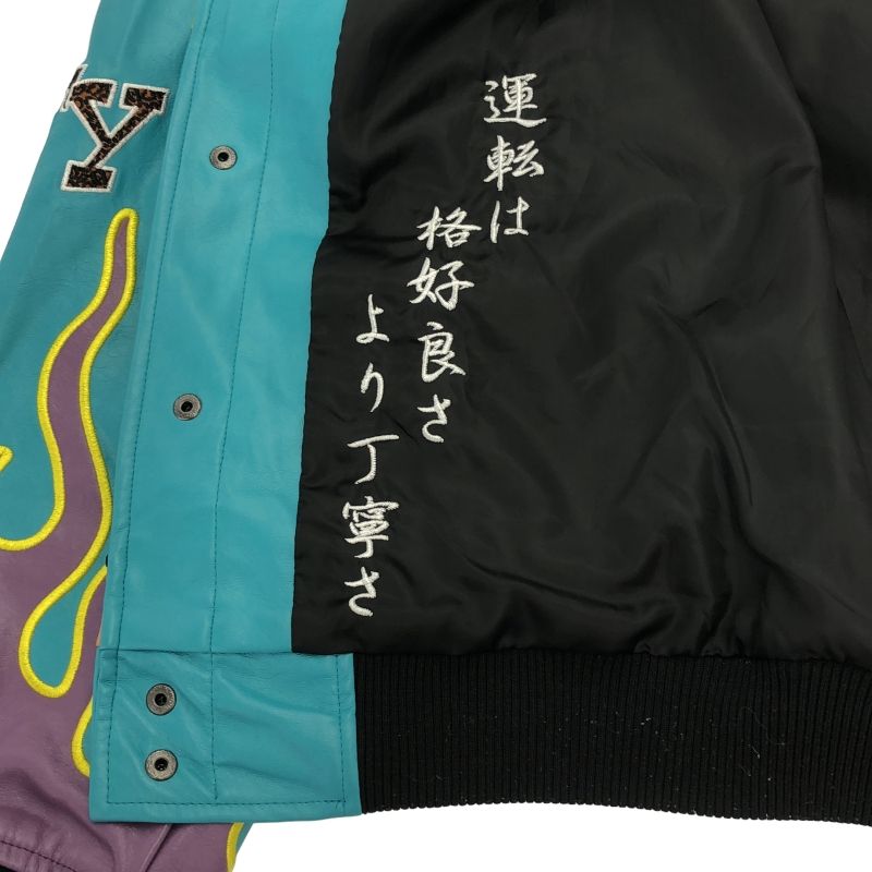 GALFY レーシングジャケット 中古】GALFY レーシングジャケット 水色 大型犬 ガルフィー