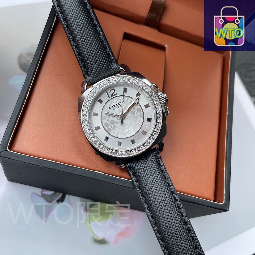 COACH コーチ　腕時計　新品未使用 COACH コーチ レディース腕時計 36mm｜スワロフスキークリスタル