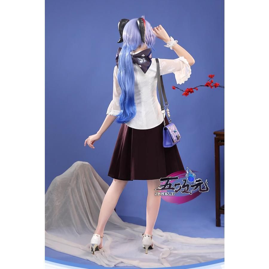【新品】三分妄想 原神 甘雨 Sサイズ 喜茶 コラボ衣装 コスプレ衣装 三分妄想 原神 甘雨 喜茶コラボ コスプレ衣装 コスチューム 中華