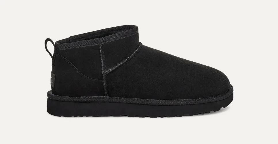 UGG　1116109-CLSC-ULT-MINI-BLACK-US5-22　 22.0cmムートンブーツ並行輸入品