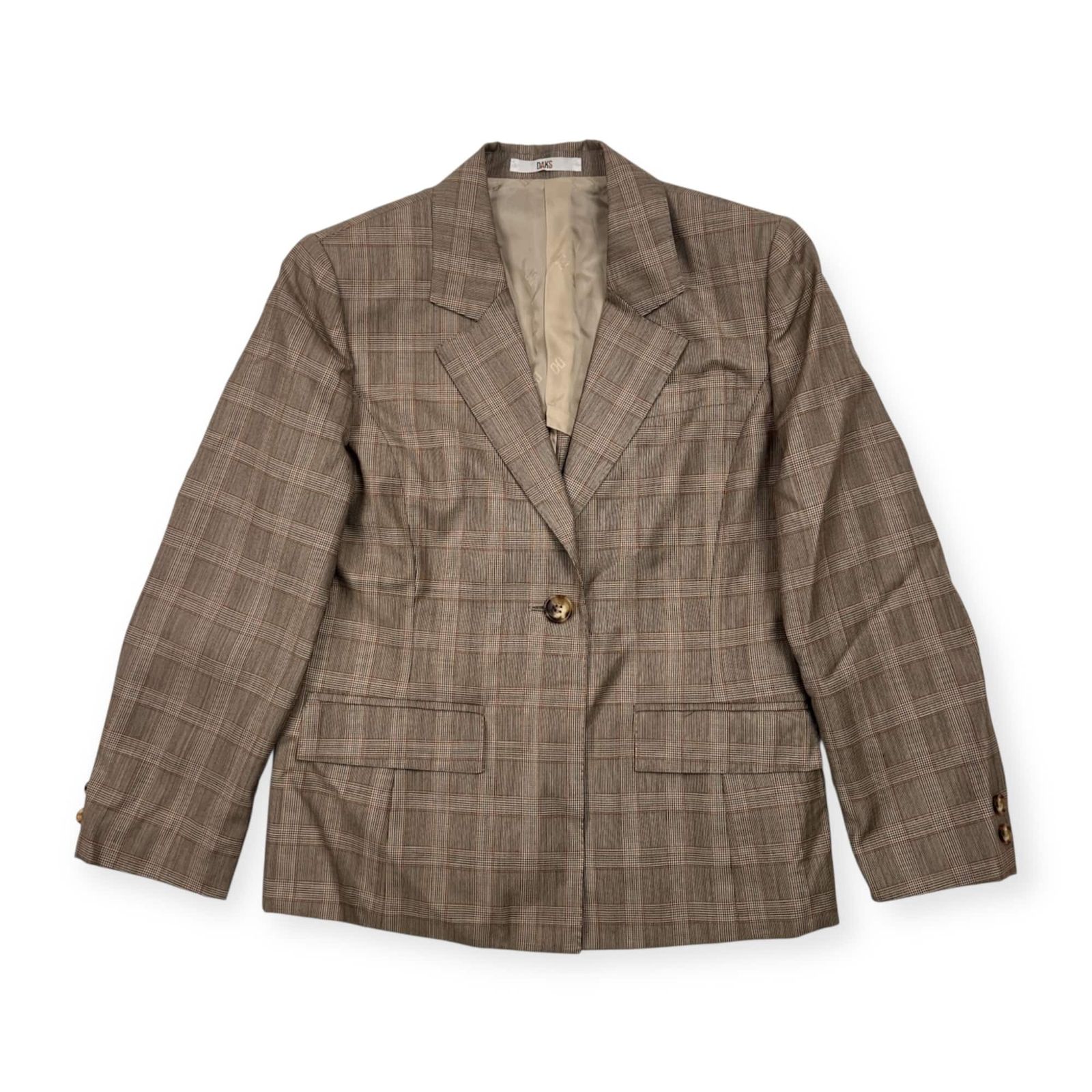 DAKS × Ermenegildo Zegna ダックス ゼニア チェック 背抜き 