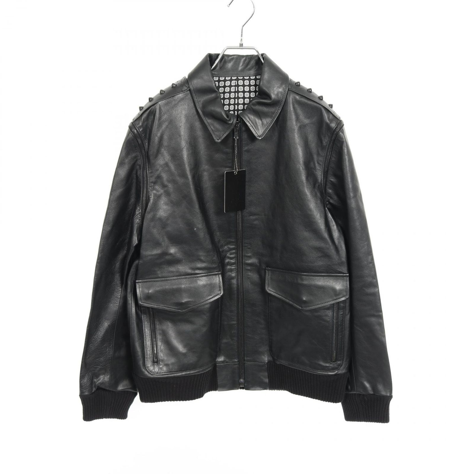 楽天市場】【中古】RICK OWENSPerforma Panelled Biker Jacket レザー