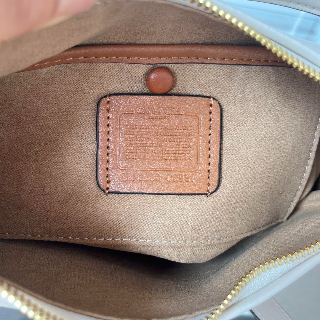 COACHコーチCR 981ジュリエット脇下バング ブラウン - メルカリ