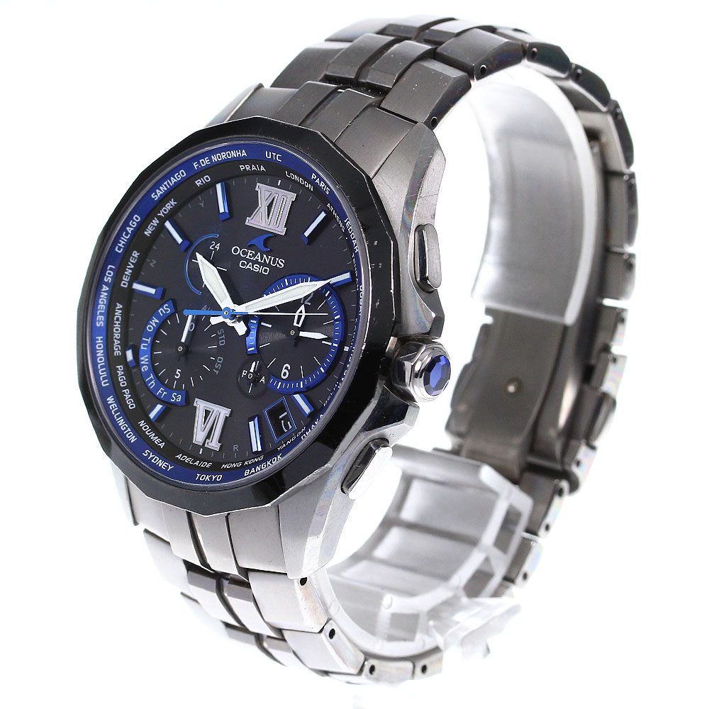 CASIO OCW-S2400 オシアナス マンタ ソーラー電波 CASIO】カシオ