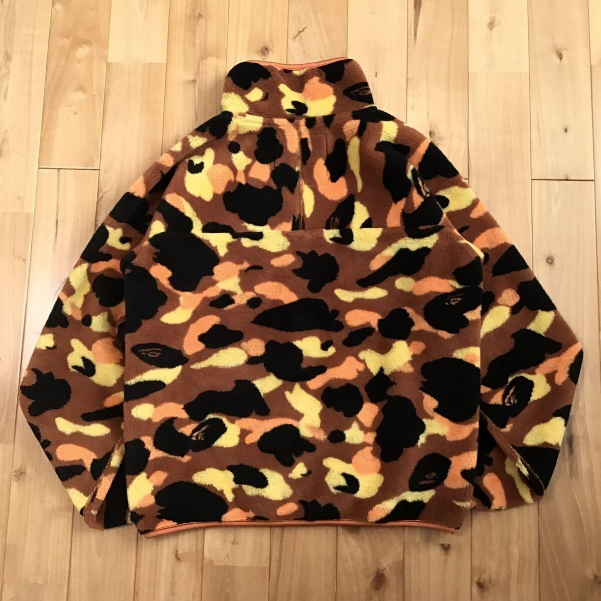 ☆初期☆ ボア ジャケット Orange camo Sサイズ a bathing ape BAPE