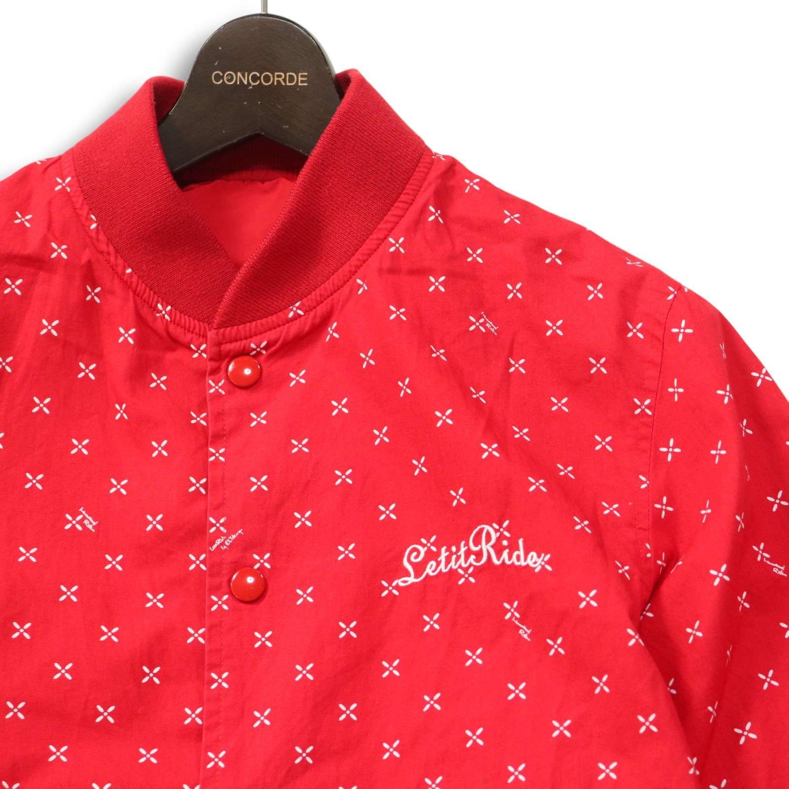 Champion × Let it Ride ★ コーチジャケット スタジャン Champion × Let it Ride】コーチジャケット 黒 - メルカリ