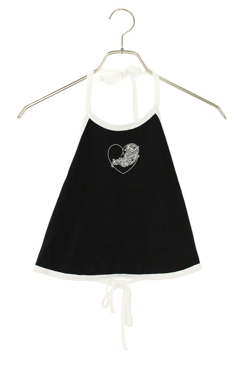 フロントハートプリントキャミソール レディース