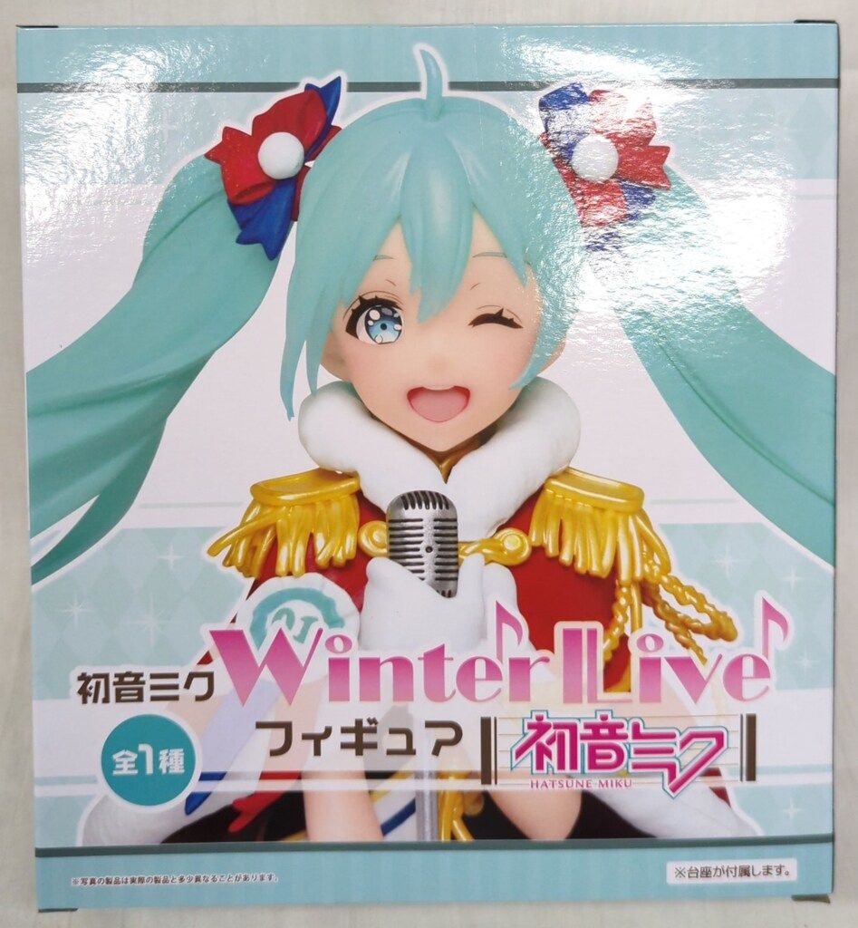 ★新品未使用★初音ミク　WinterLive　　　　　♪初音ミク フィギュア♪ 初音ミク Winter Live フィギュア【初音ミク】｜キャラクター