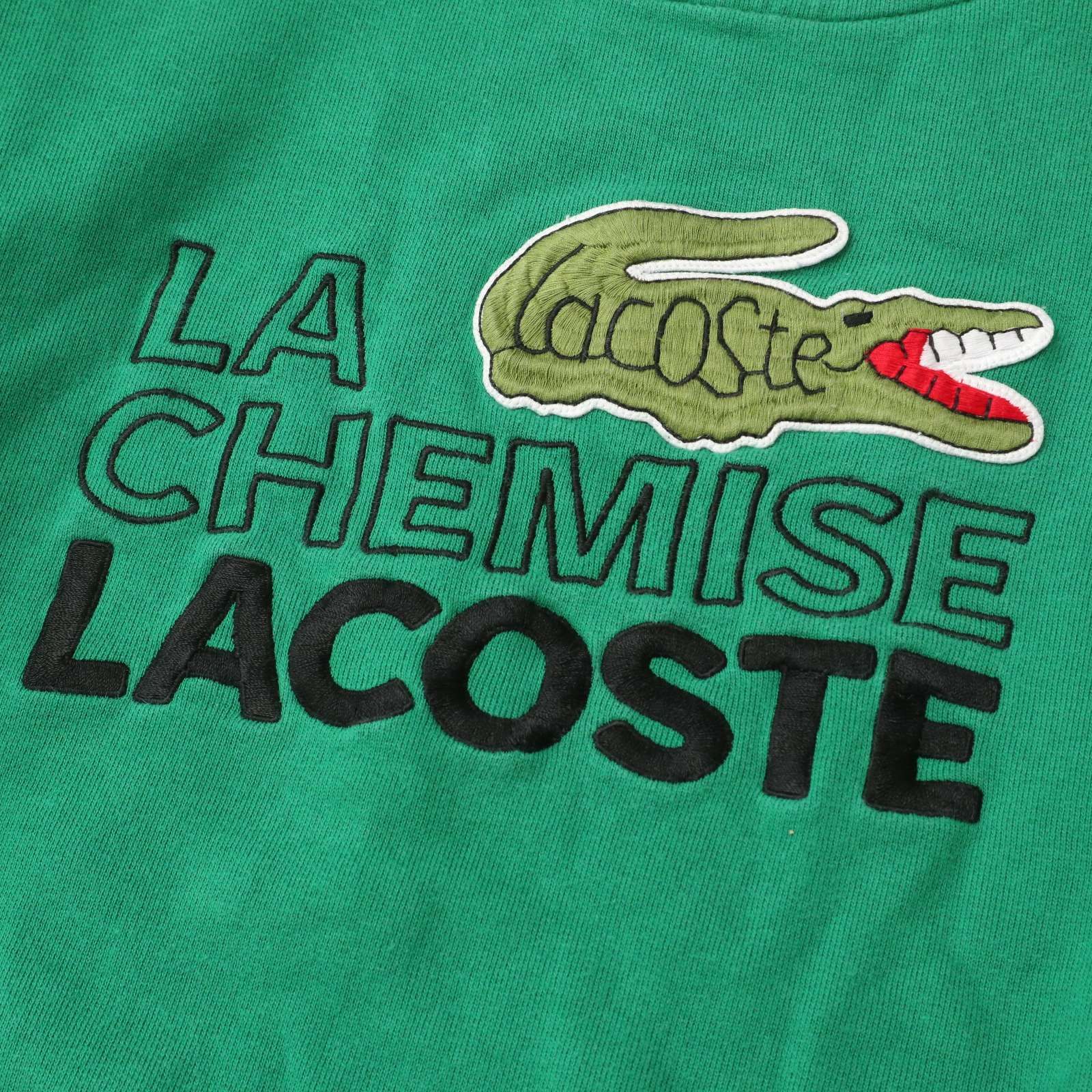 CHEMISE LACOSTE ラコステ 通年 ワニ ビッグ ロゴ刺繍