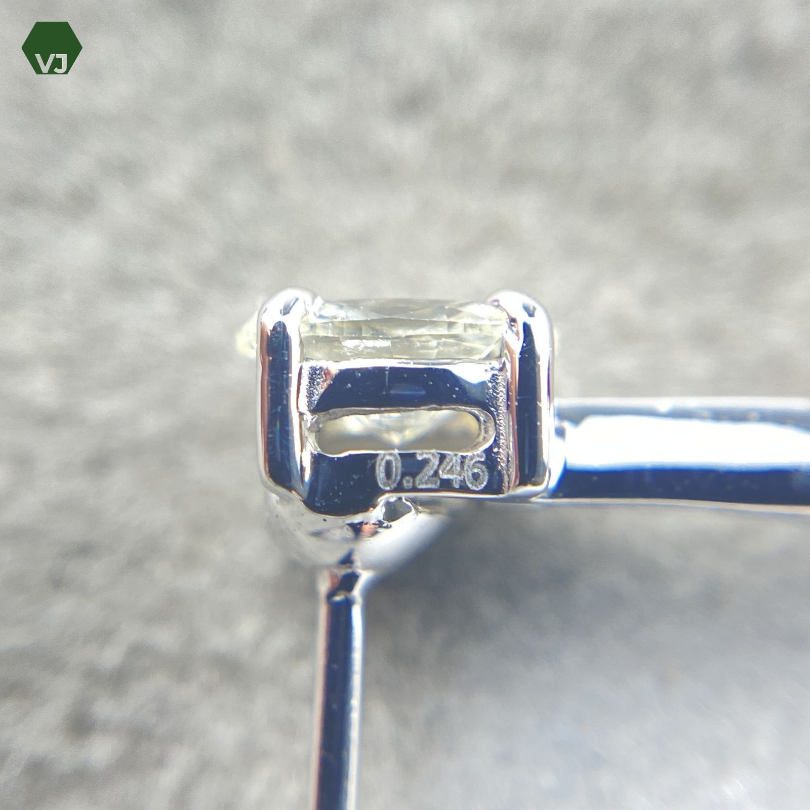 24-48】ルビー ダイヤモンド ピアス D0.492ct【中古】【K18WG】☆By 