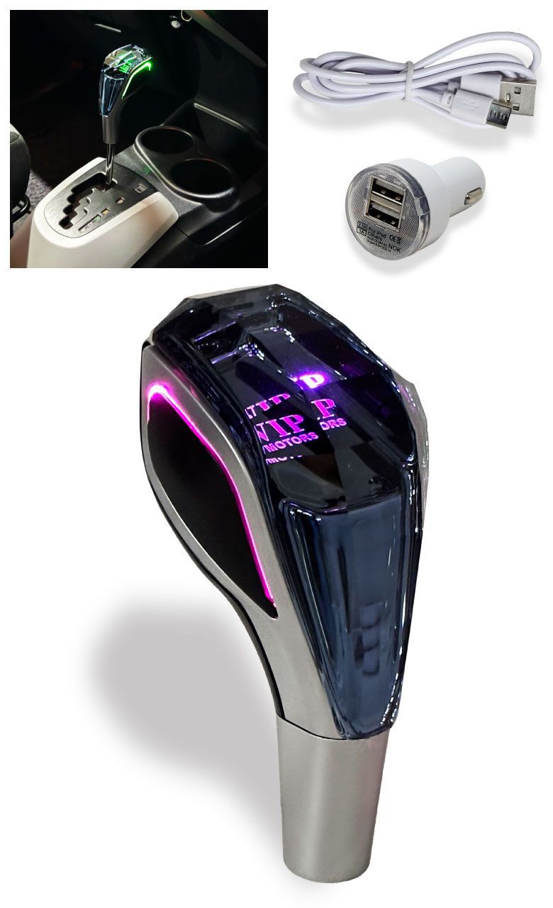 実機役物加工品！牙狼剣 シフトノブ LED点灯加工品！USB電源供給タイプ！ 実機役物加工品！牙狼剣 シフトノブ LED点灯加工品！USB電源供給