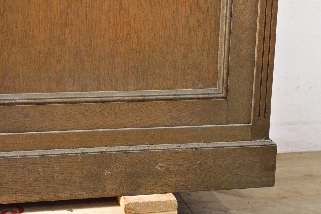 ☆事前問合せ必須☆ 神戸洋家具 キャビネット 和製ビンテージ オーク材