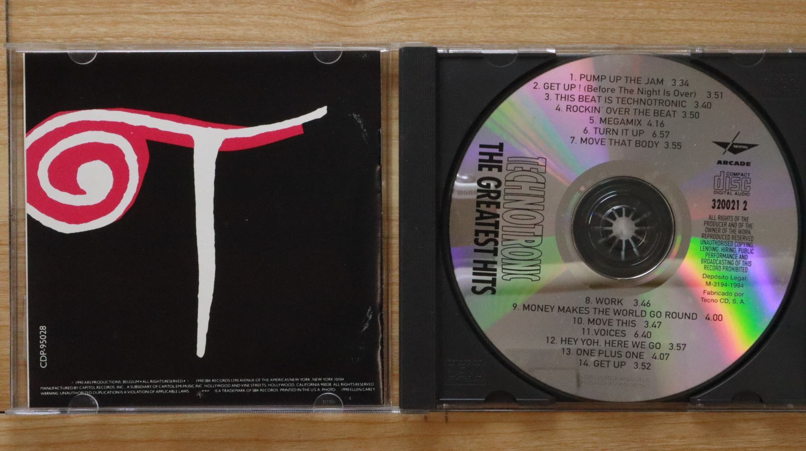 中古CD☆テクノトロニック/Technotronic□ Trip on This 【CDP95028 