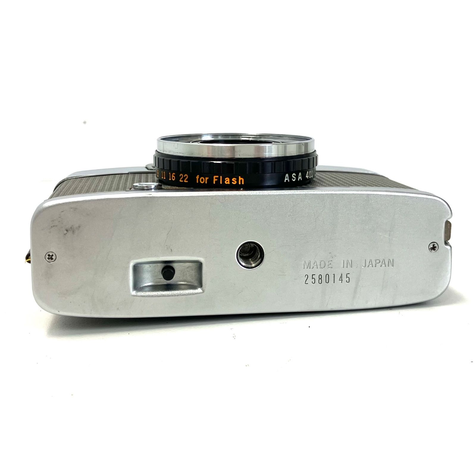 09236】 OLYMPUS PEN EE-2 / D.Zuiko F3.5 28mm 赤ベロ可動