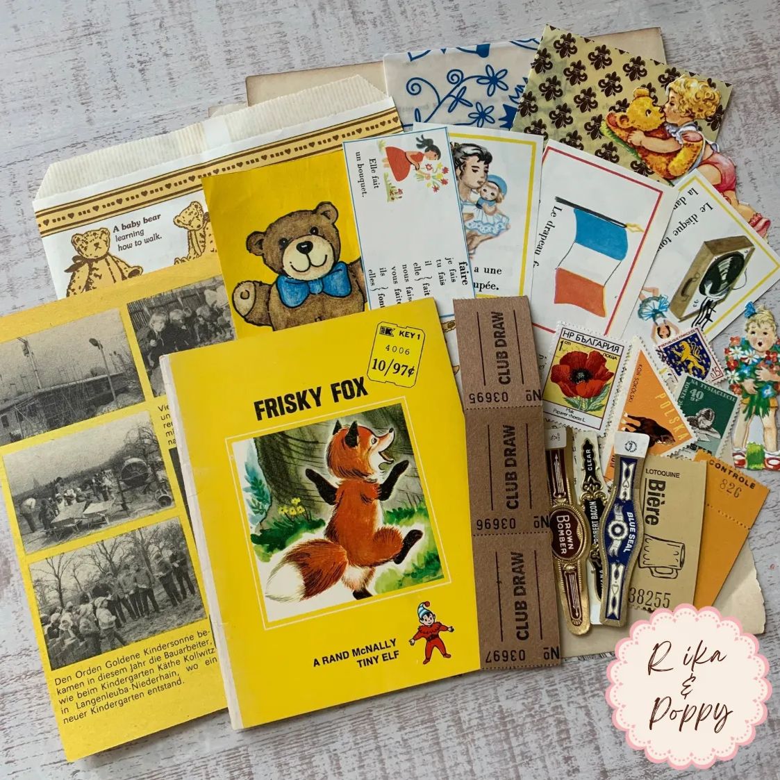 ♡ドイツアンティーク絵本洋書古書児童書ジャンクジャーナル紙モノ紙ものヴィンテージ 1926年アンティーク可愛い挿絵の絵本 洋書 古書 児童書ジャンク