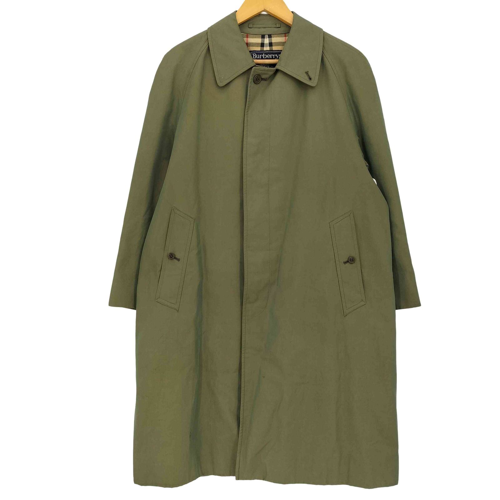 バーバリー BURBERRY 裏地ノバチェック ステンカラーコート