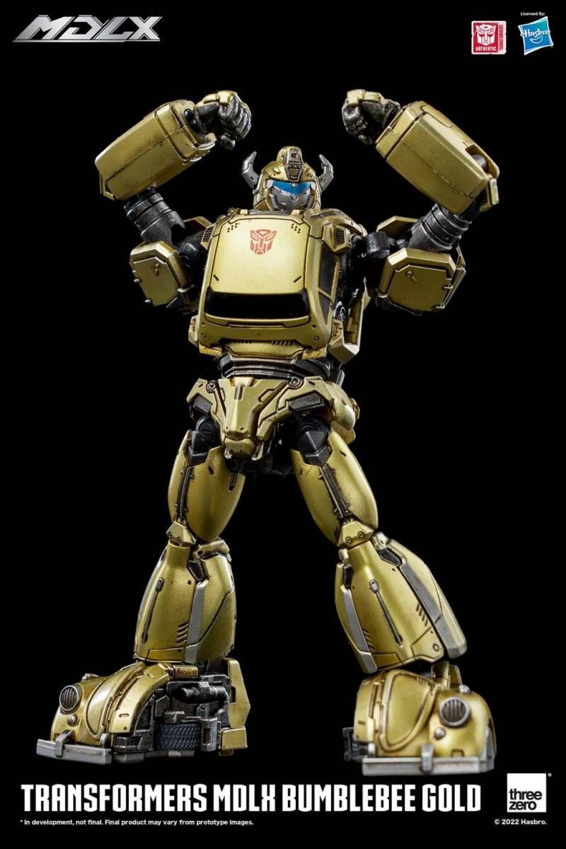 ThreeZero MDLX Bumblebee (Gold Edition) トランスフォーマー