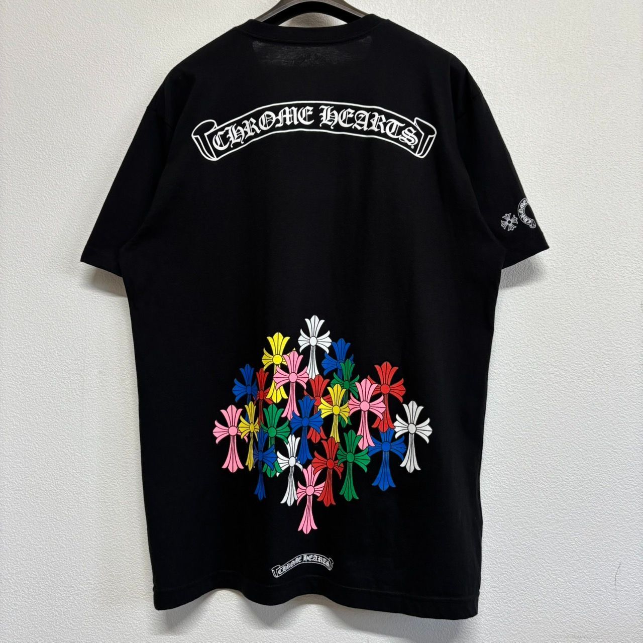 CHROME HEARTS セメタリークロス モノグラム スクロール Tシャツ CHROME HEARTS セメタリークロス モノグラム スクロール Tシャツ