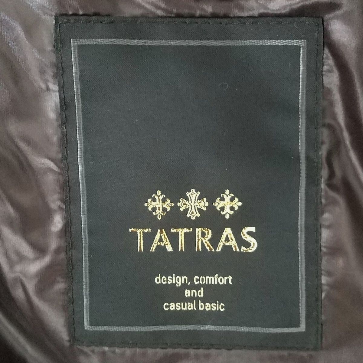 TATRAS(タトラス) ダウンジャケット サイズ03 L レディース LTA14A4353 ダークブラウン ファー着脱可/冬物 - メルカリ