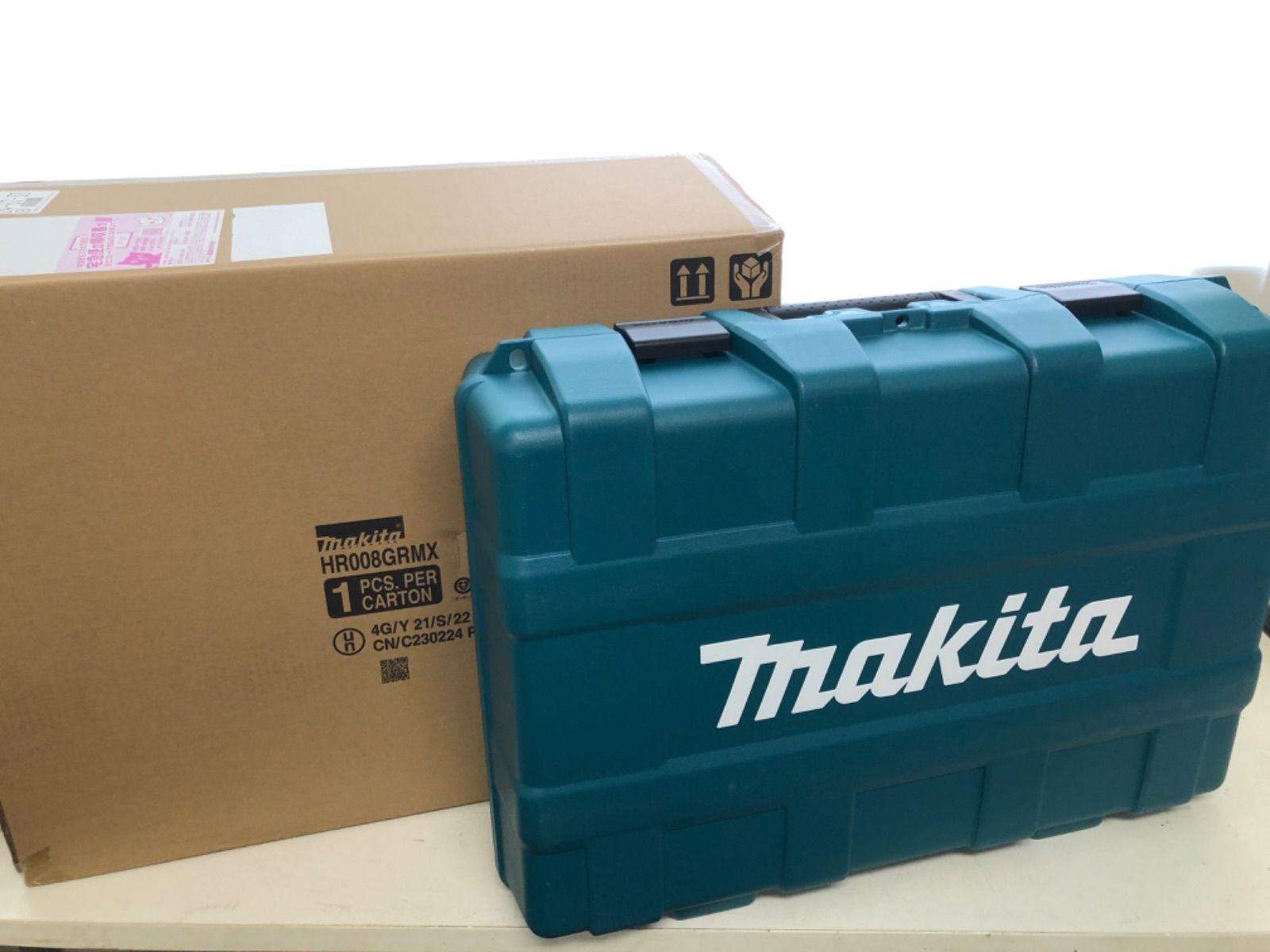 タイムセール マキタ 充電式ハンマドリル HR008GRMX ♥ 30mm マキタ純正フルセット バッテリBL4040×2本＋充電器DC40RA＋ケース付 40Vmax リチウムイオン4.0Ah インボイス対応領収書OK 平日のみ発送