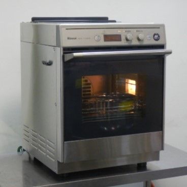 1999年製 リンナイ LPガス 高速 オーブン RCK-10M a 3段 W470D595H615mm 22L 35kg プロパン