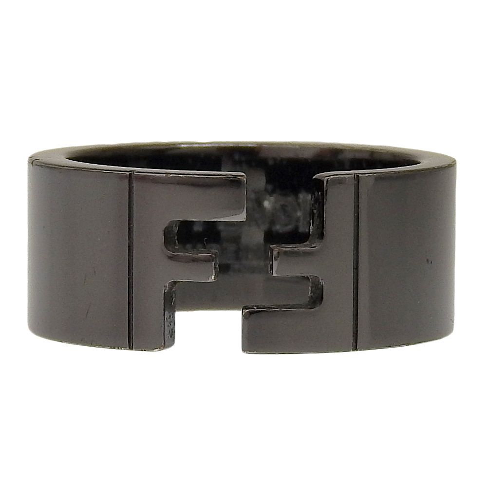 超美品 フェンディ FENDI 現行販売商品 ルテニウムカラー リング・指輪