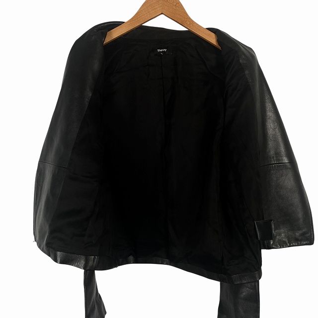 セオリー Theory 22AW ダブルライダースジャケット 羊革