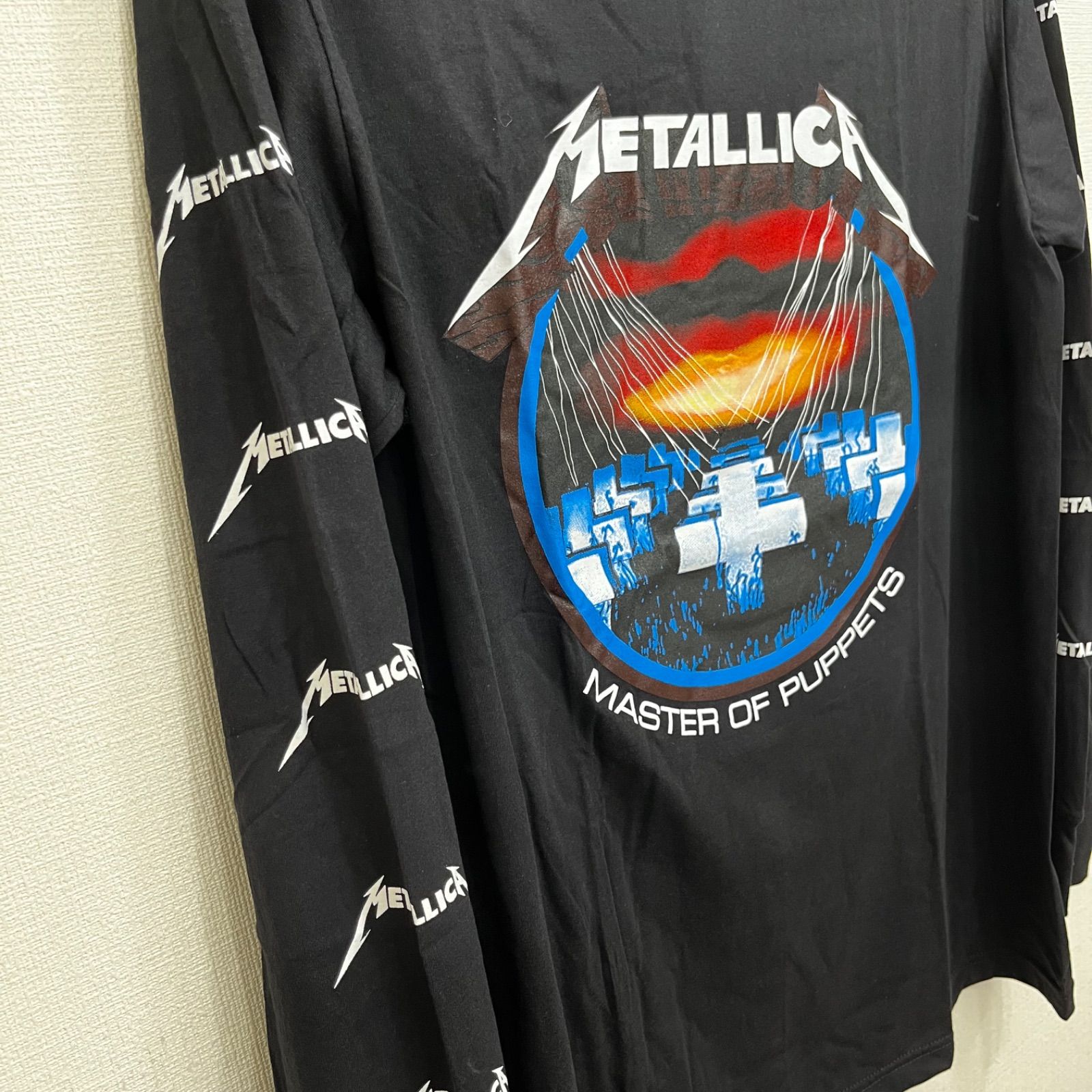 新品】METALLICA メタリカ Master of Puppets バンドTシャツ メンズ 