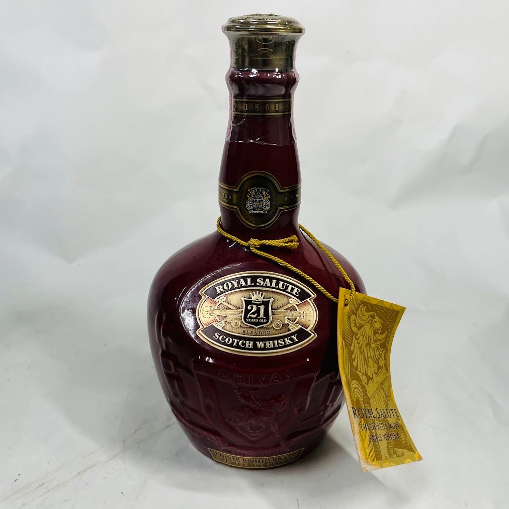 未成年の飲酒は法律で禁じられています】ロイヤルサルート21年