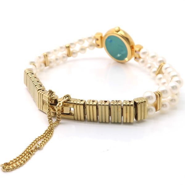 MIKIMOTO パールウォッチ JAL限定 レディース シェル文字盤