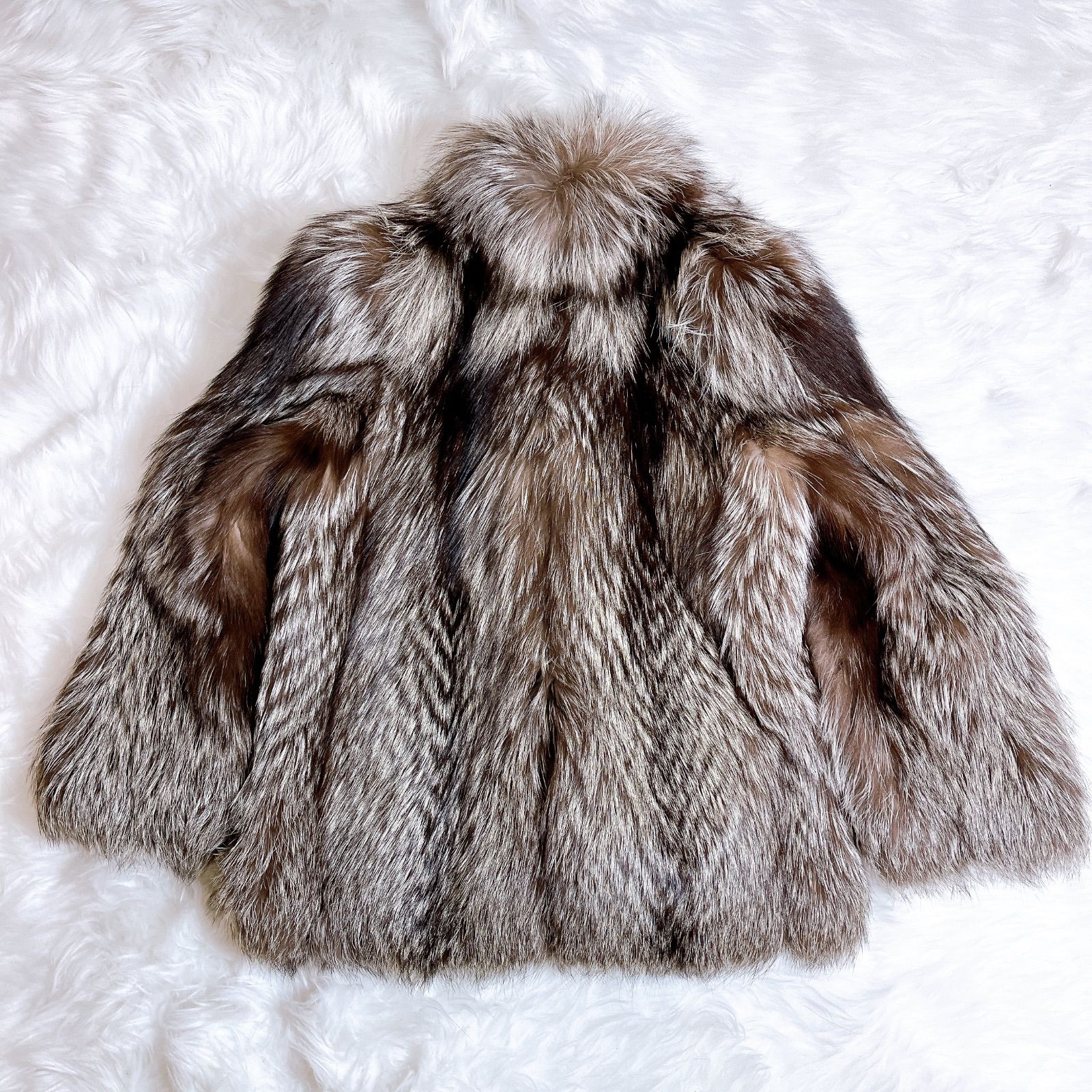 金サガ サガフォックス シルバーフォックスファーコート 金タグ