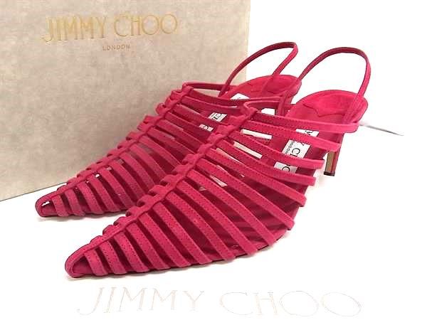 JIMMY CHOO ジミーチュウ パンプス レース ハイヒール 靴 極美品
