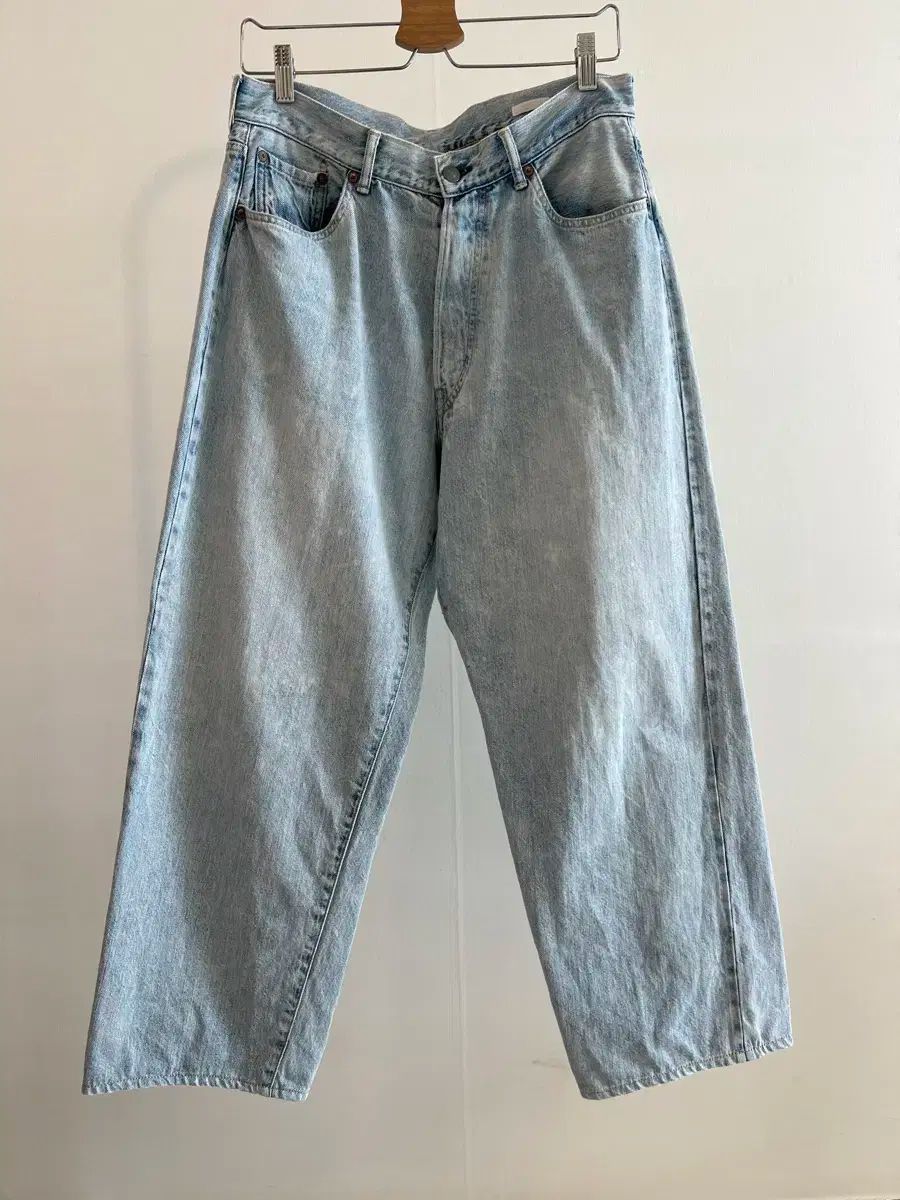 1 21AW COMOLI コモリ ブリーチ デニム