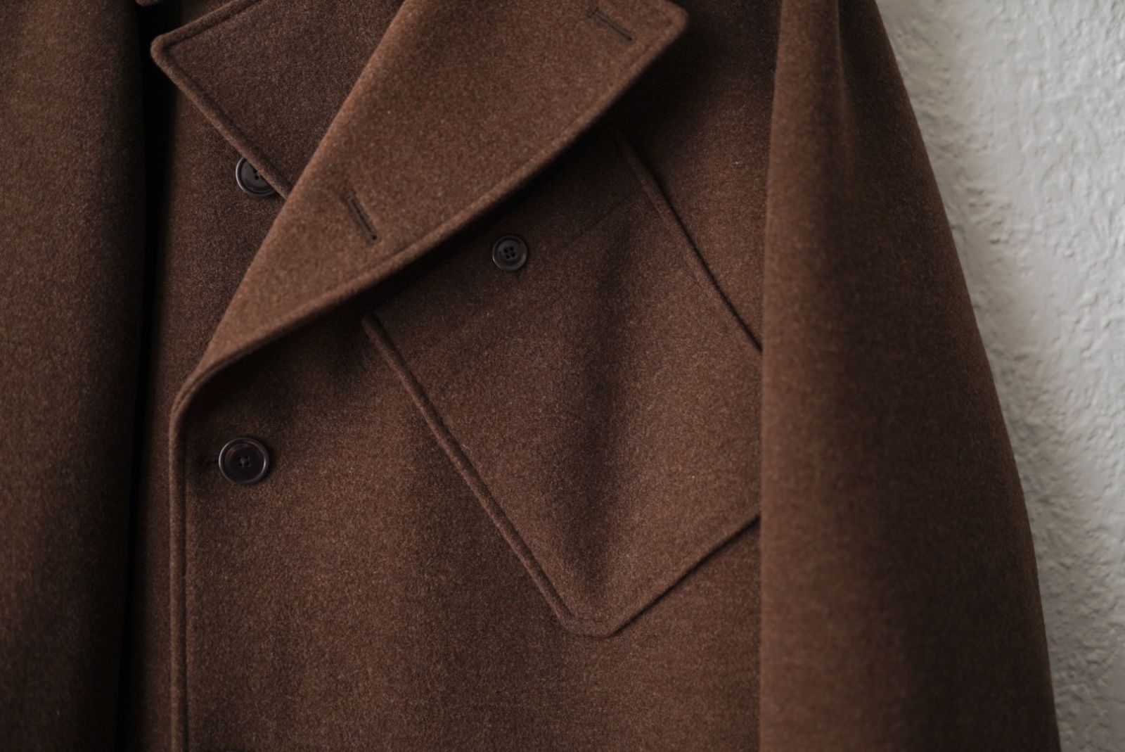 Lemaire LEMAIRE 24AW DISPATCH PEACOAT 44 Dispatch wool peacoat Lemaire